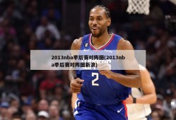 2013nba季后赛对阵图(2013nba季后赛对阵图新浪)